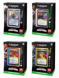 Magic the Gathering: Commander Masters Commander Decks (Set Of 4)