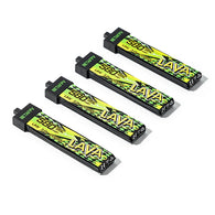 BetaFPV LAVA II 1S 580mAh 95C LiHV Battery BT2.0 4PCS [DG]