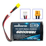 RadioMaster 6200mAh 2S 7.4V LiPO Battery