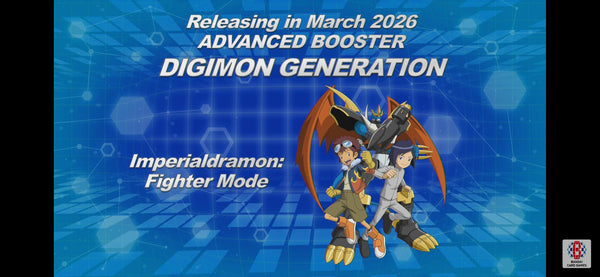 Digimon Card Game Advanced Booster Box AD-01 Digimon Generation