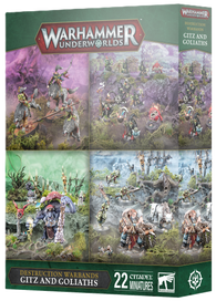Warhammer Underworlds: Destruction Warbands Gitz and Goliaths