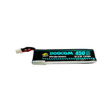 DOGCOM 450mAh 1S 120C 3.7V Micro FPV LiPO Battery BT2.0 [DG]