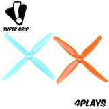 HQ Prop Ummagawd 4Play 4.8x3.6x4 Quad-Blade 5" Prop 4 Pack - Gulf-FpvFaster